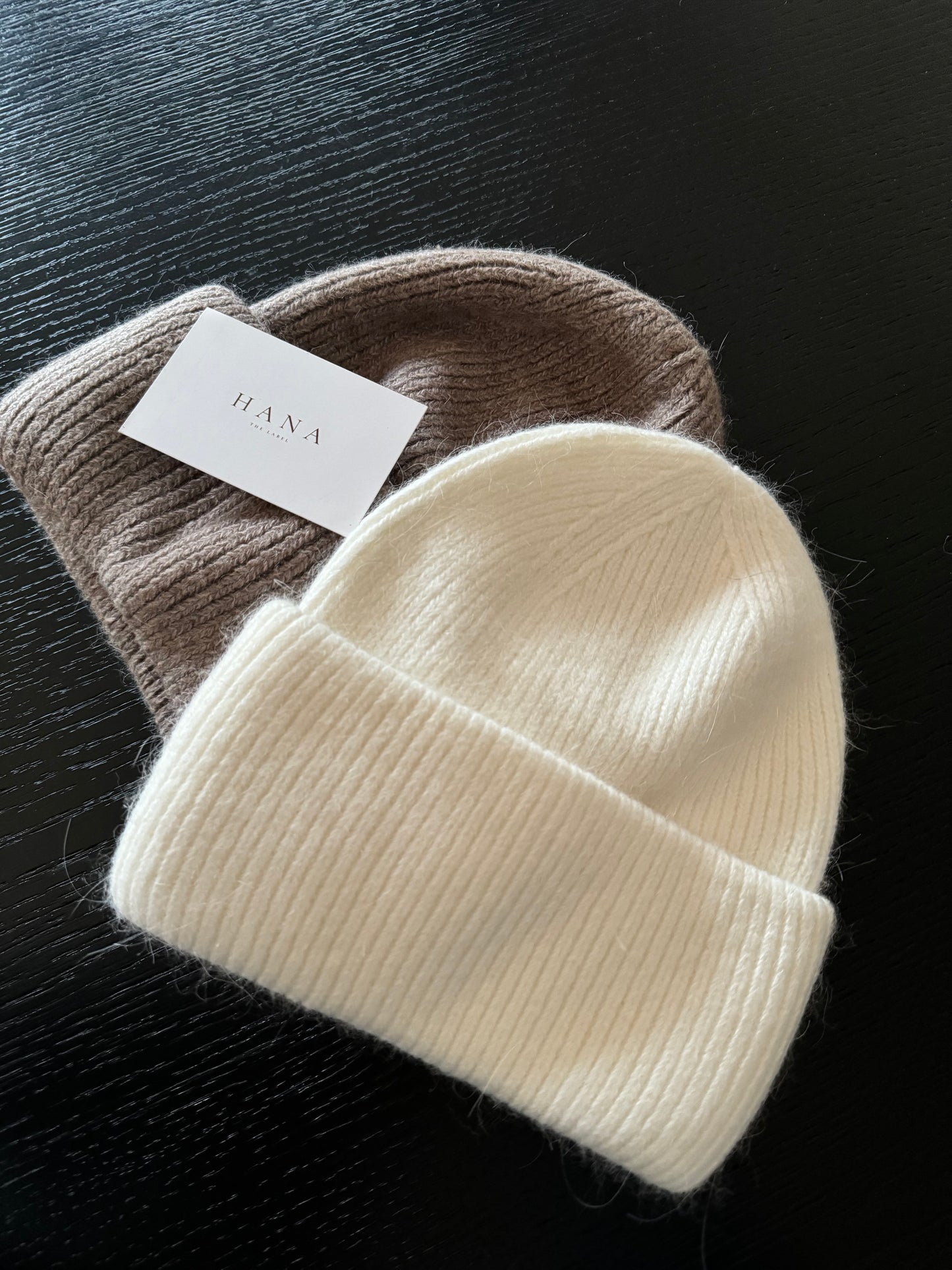 Hana beanie white